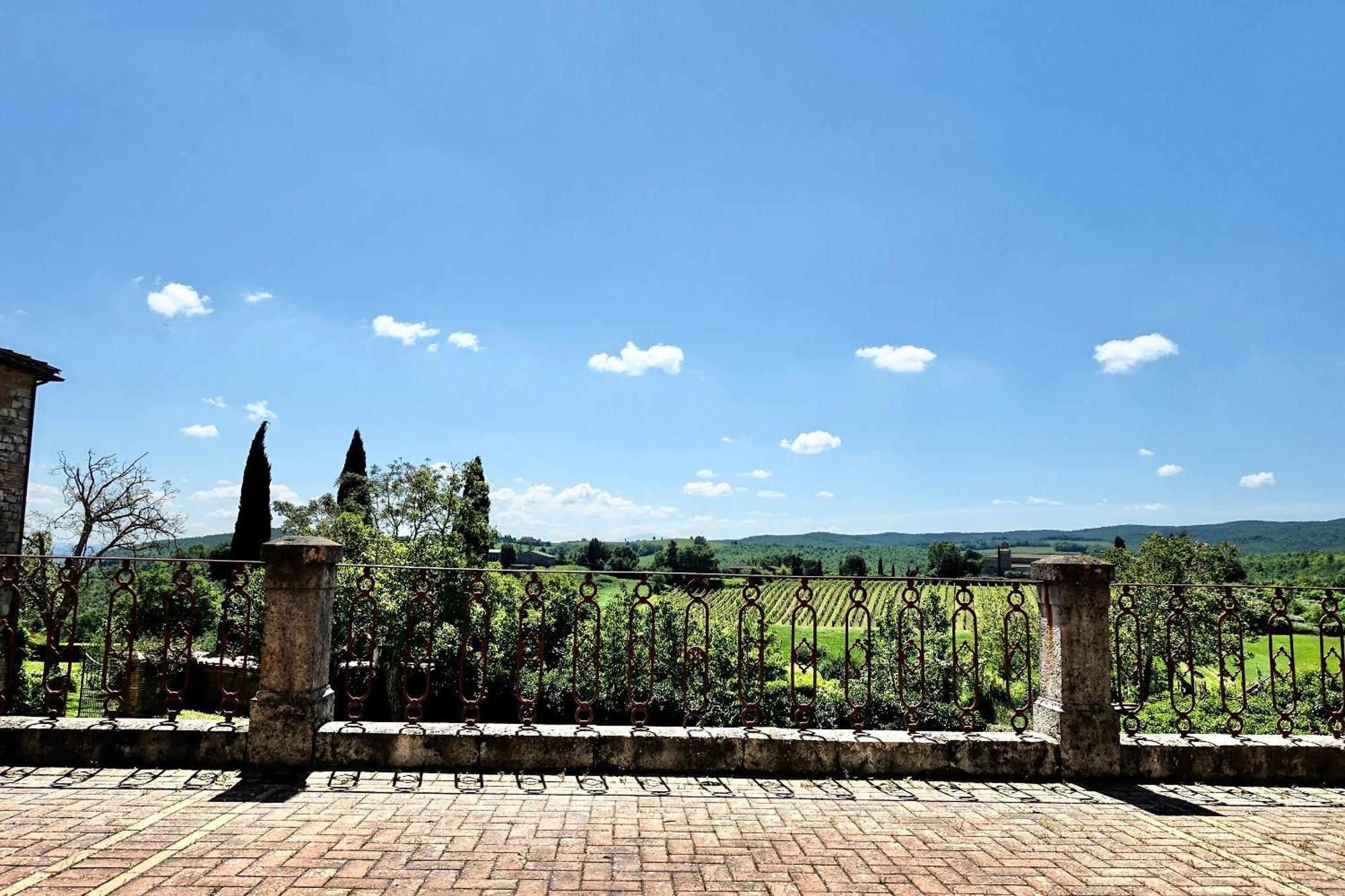 Villa Buonsignori - Wine & Olive Oil Farm 科尔萨诺 外观 照片